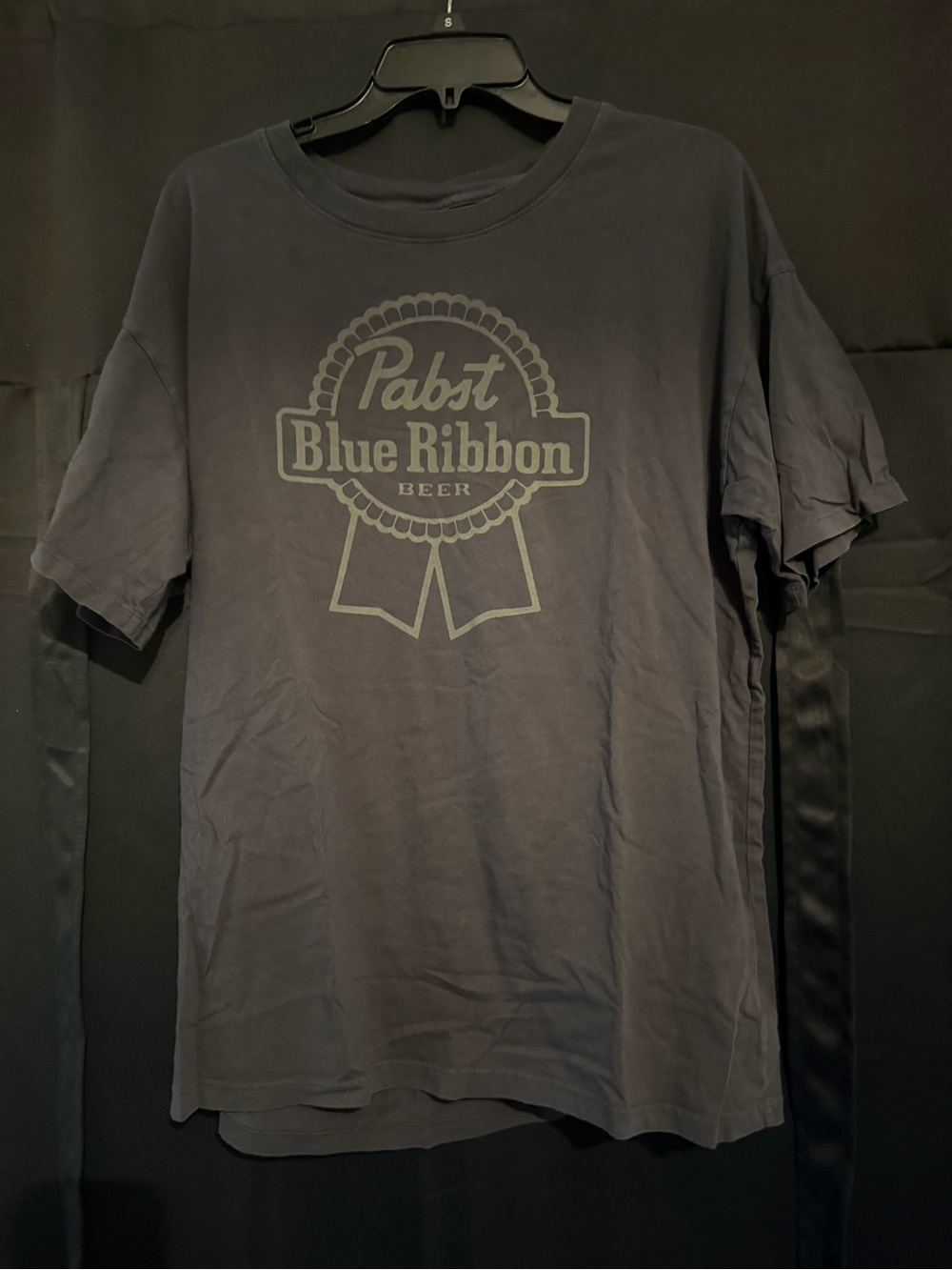 American Eagle Womens PBR T-Shirt — Charcoal Gray